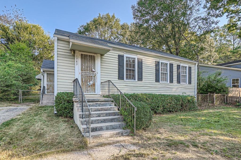 front view of a house