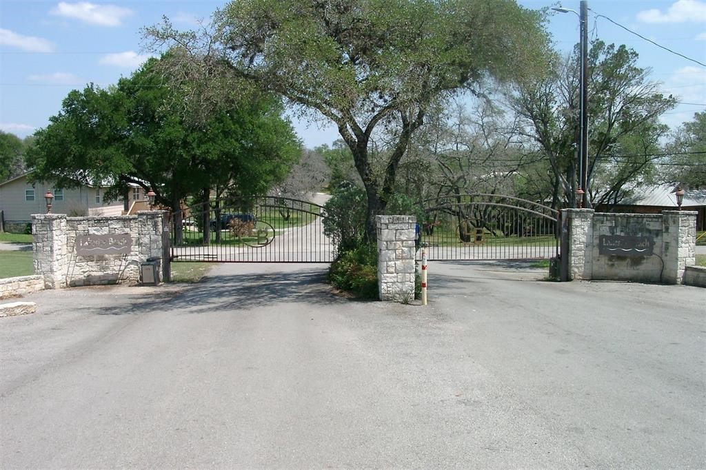 Gated entry into Lakeside Beach