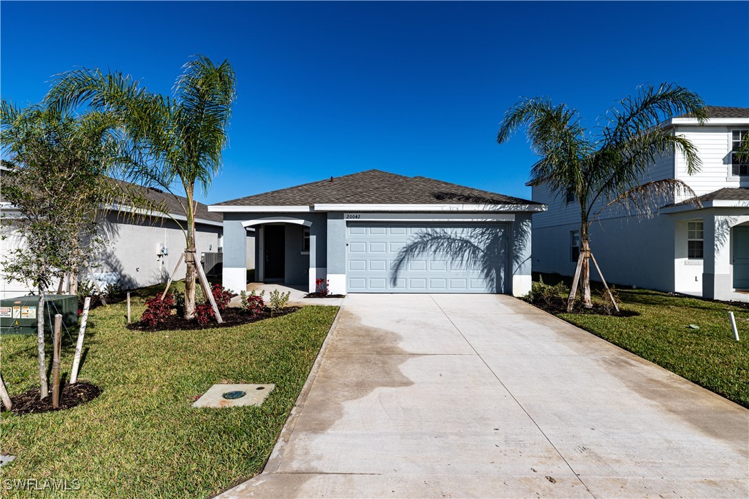 a view of a house with patio