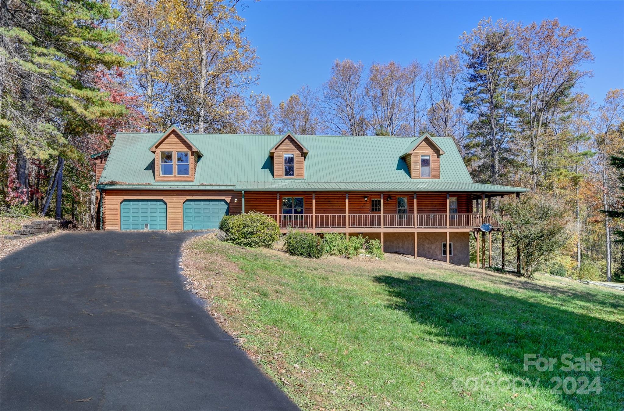 front view of house with a yard