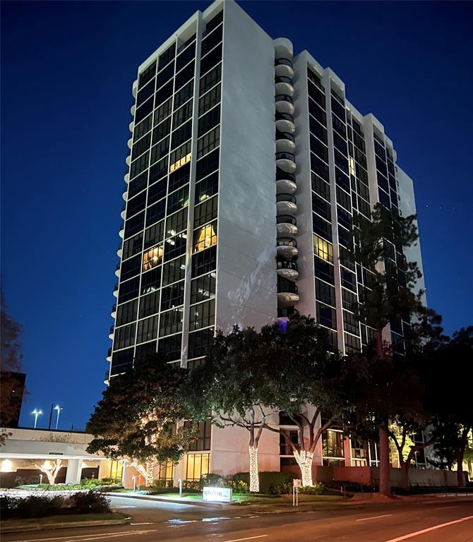 This view shows #901 on the 9th floor - all windows and balcony East facing