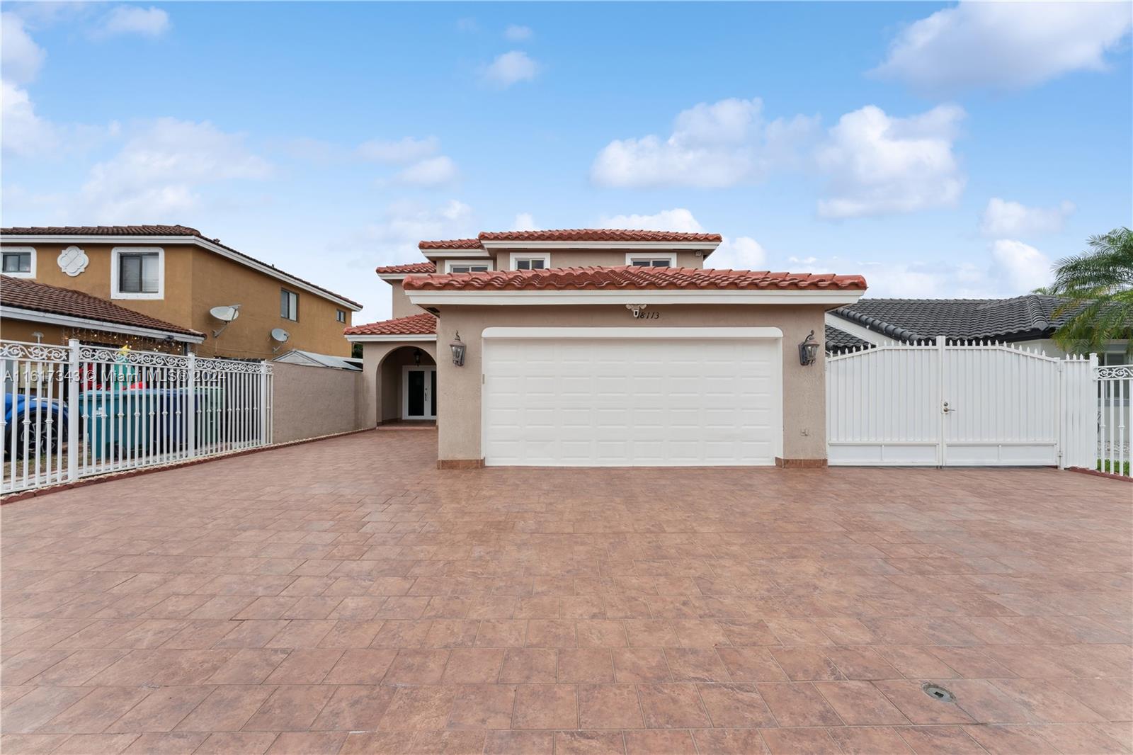 a view of a house with a roof deck