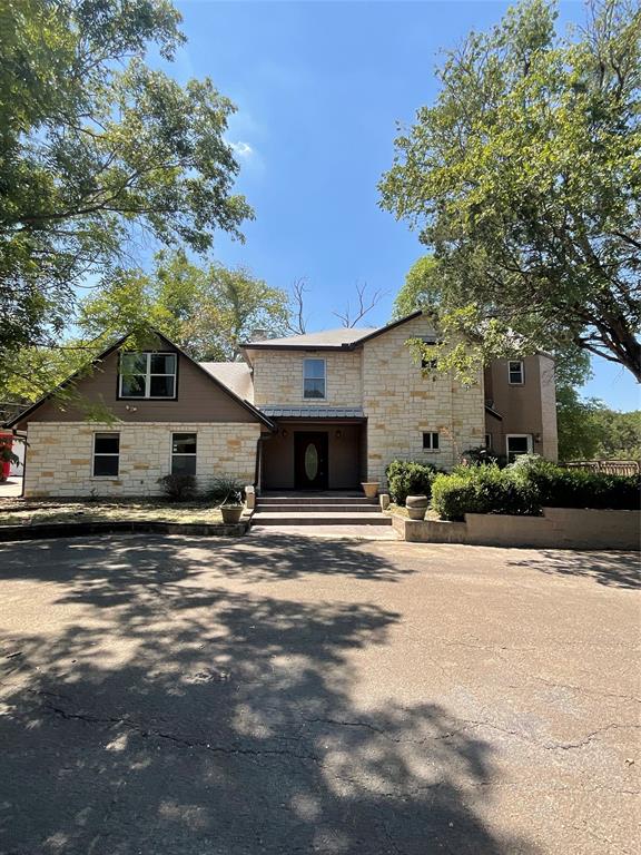 a view of a house with a patio