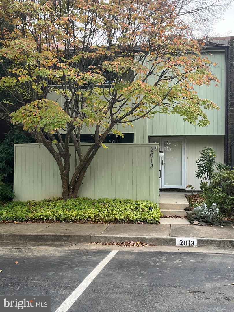 front view of a house