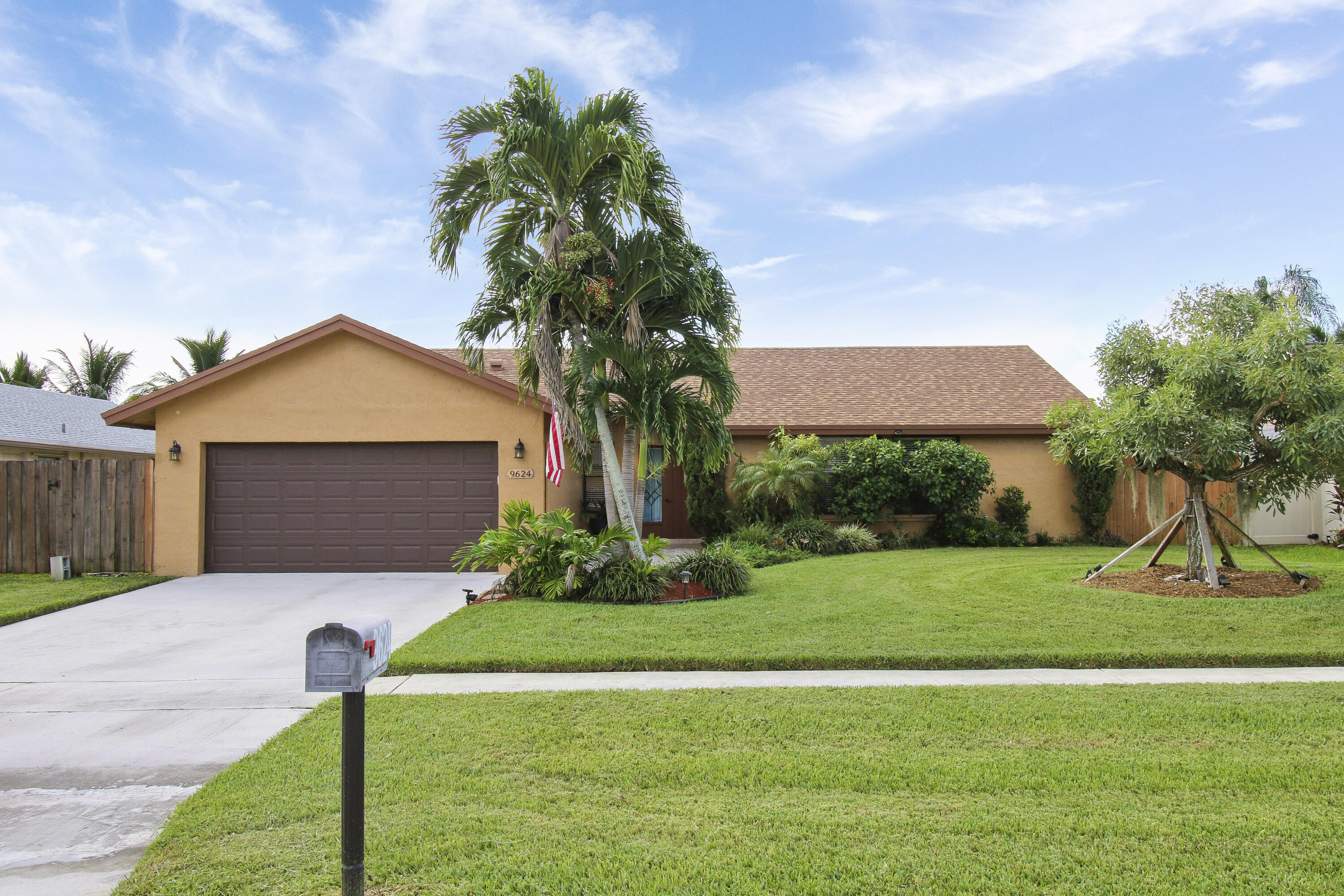 large front and back yards