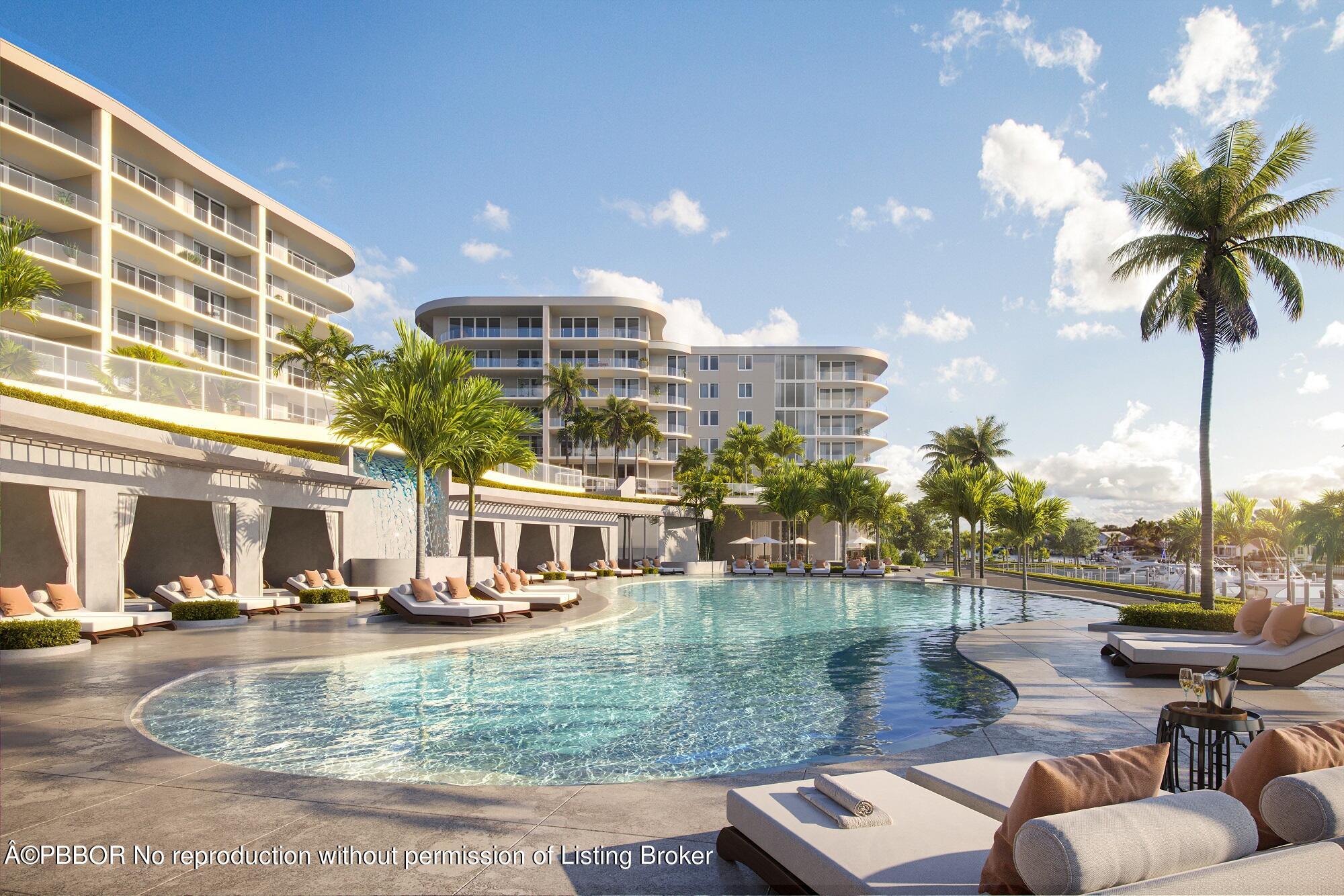 Pool and Cabana View facing South