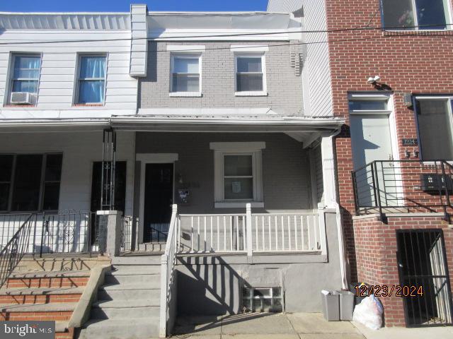 a view of a house with a window