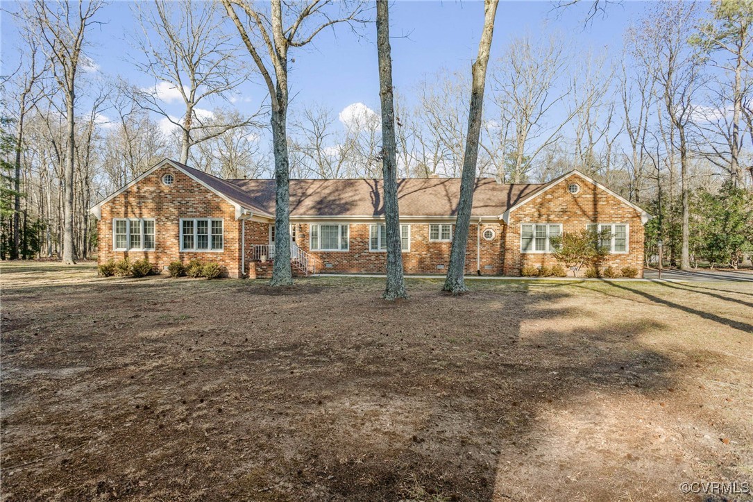 View of ranch-style home