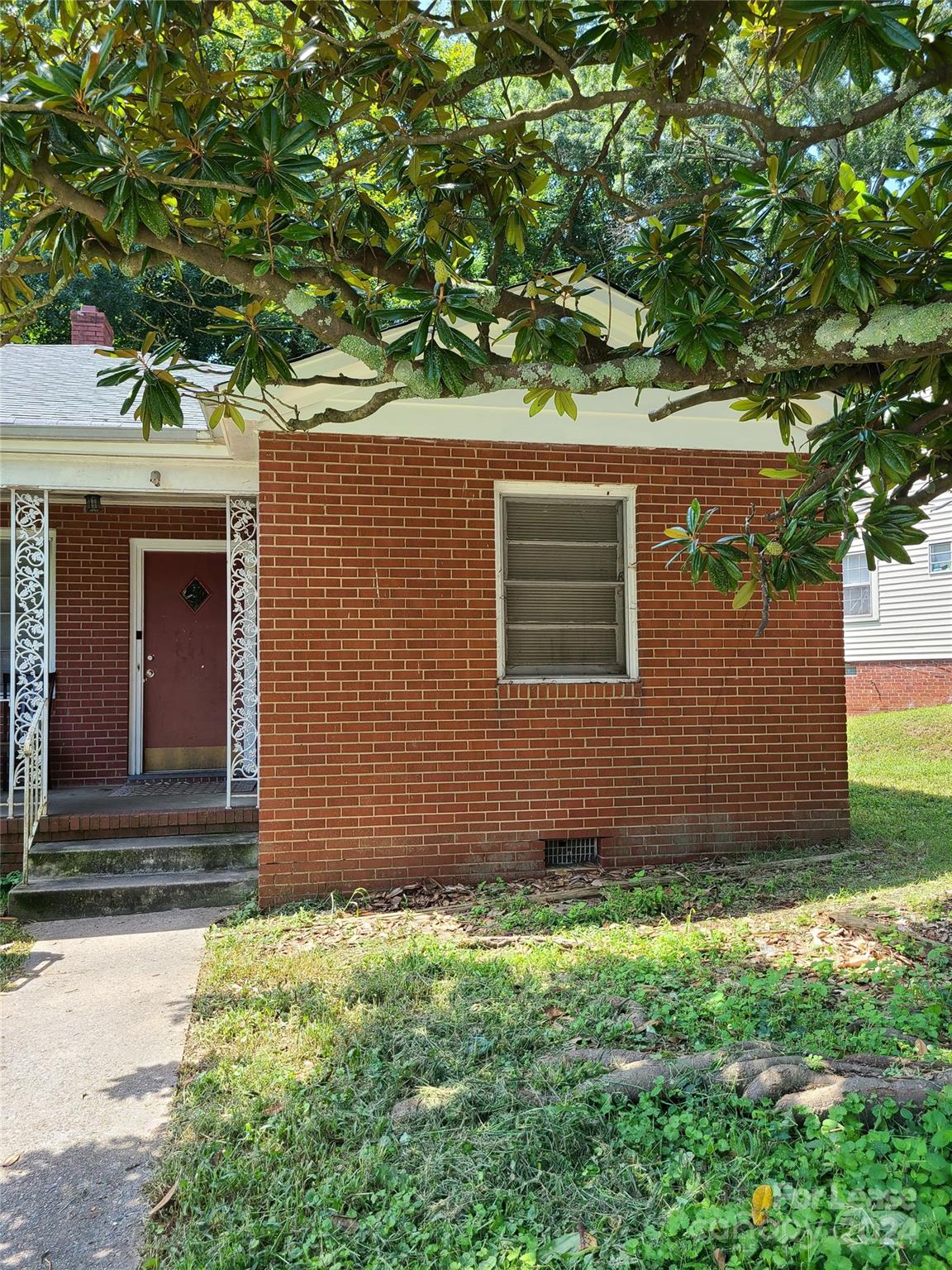 a house with a tree