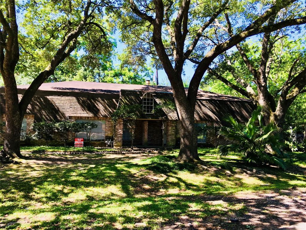 a view of a house with a tree in front of it