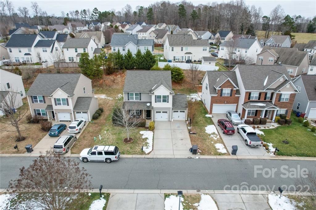 aerial view of homes clipart