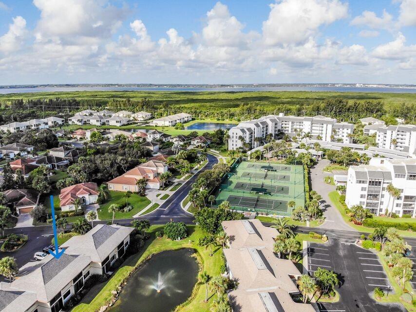 Ocean Villas 1224 Pond Aerial View