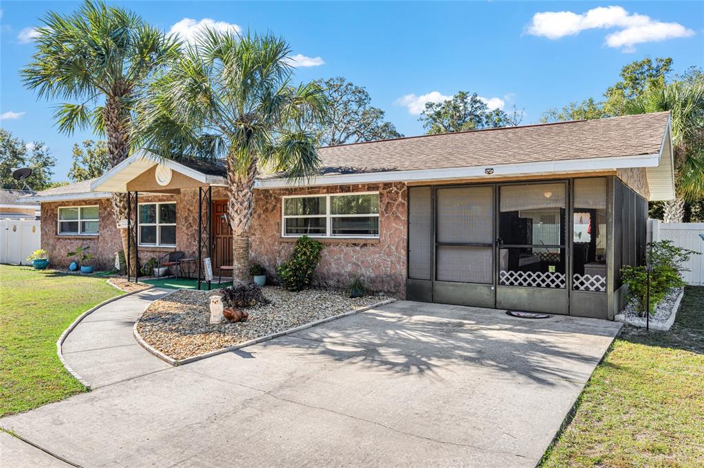 front of home sidewalk