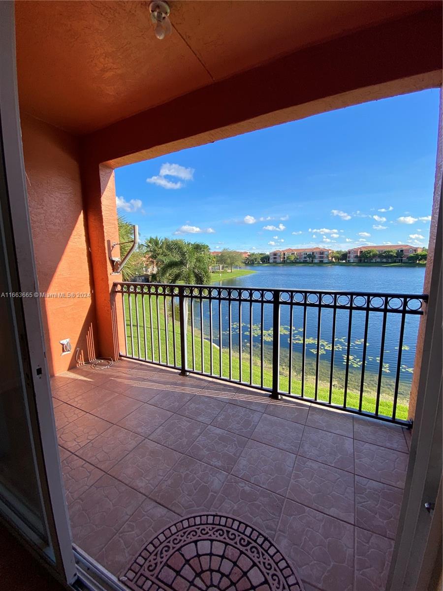 a view of balcony with outdoor space