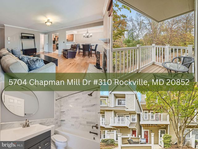 $484,900 | 5704 Chapman Mill Drive, Unit 310 | The Gables on Tuckerman Condominiums