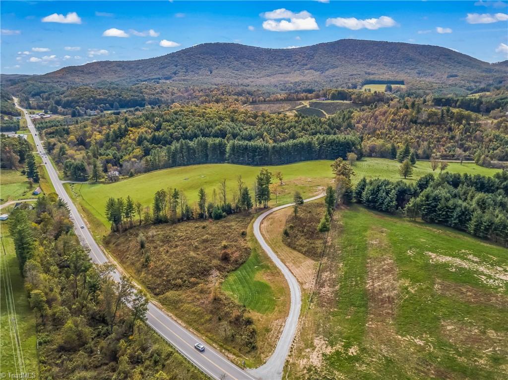 Aerial view of property with view of Bullhead Mountain