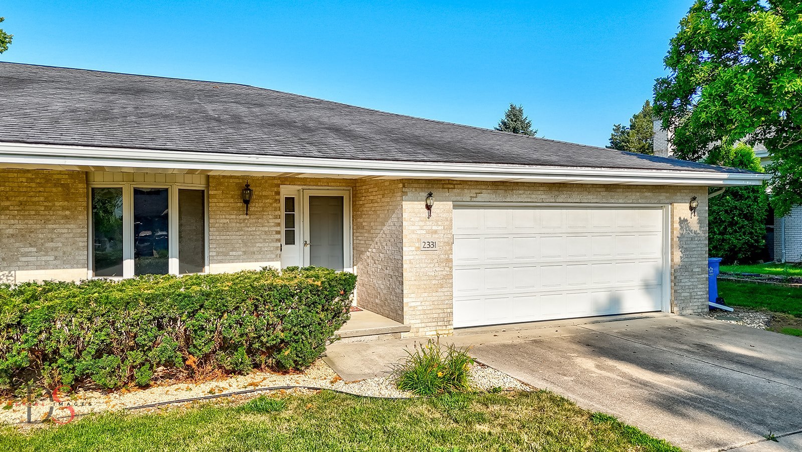 front view of a house