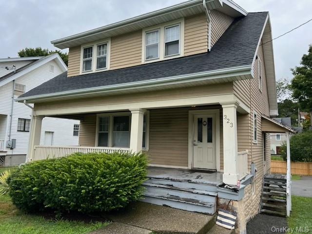 front view of a house