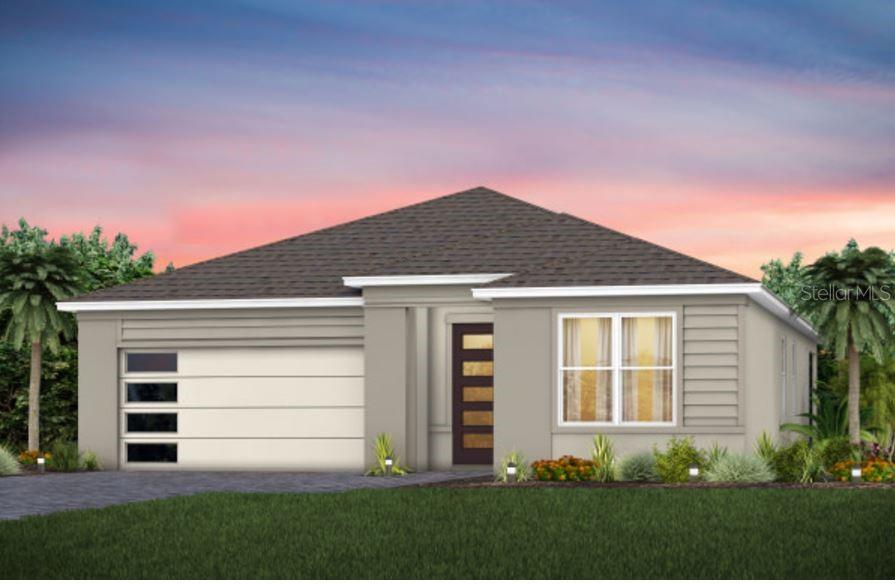 Exterior Design. Artistic rendering for this new construction home. Pictures are for illustrative purposes only. Elevations, colors and options may vary.