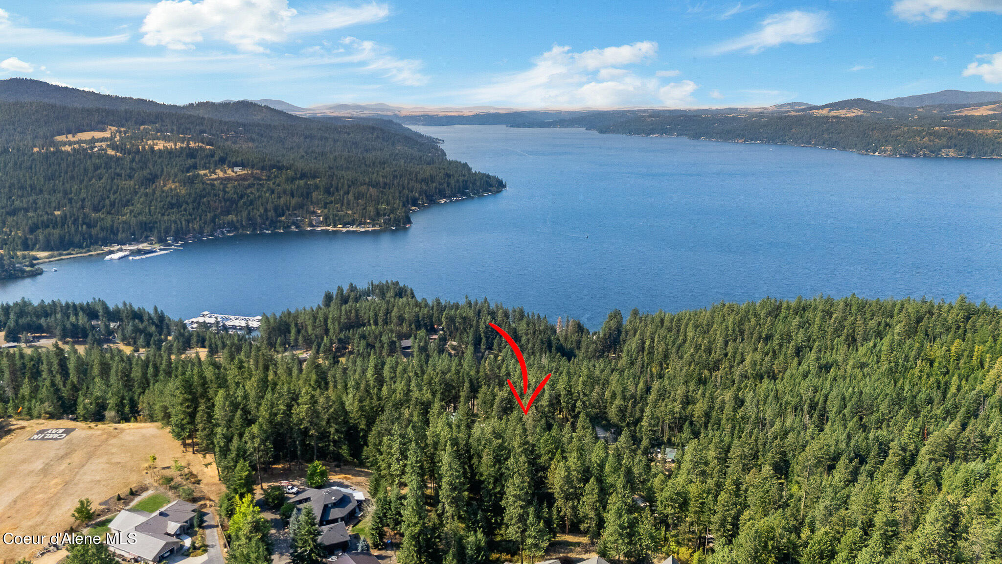 Blue Sky Lake CDA Carlin Bay