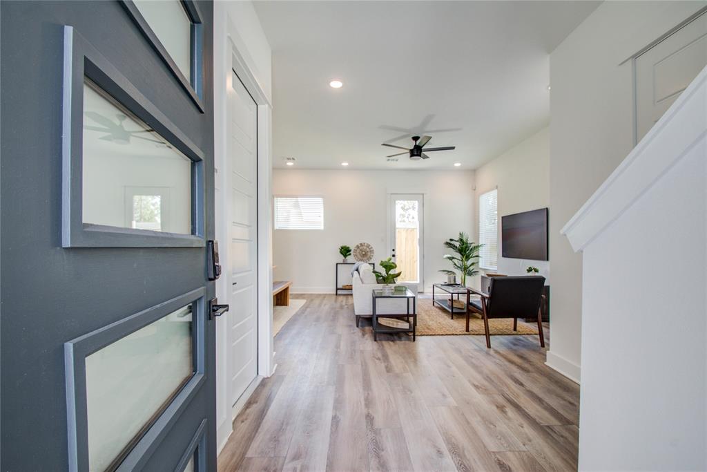 Come inside these gorgeous homes - living area on the first floor.