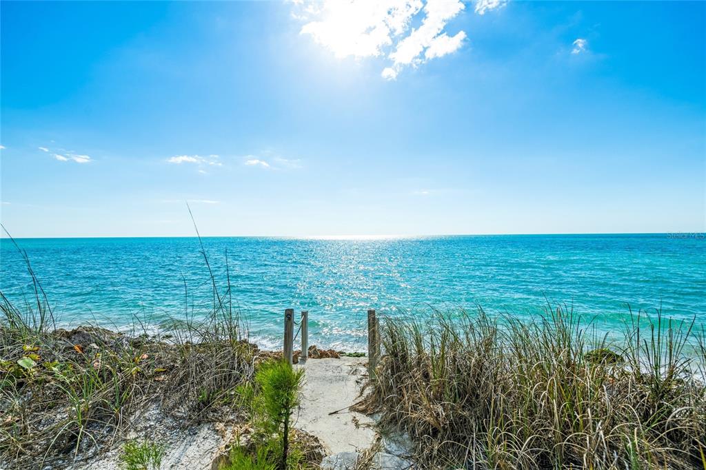 a view of a lake view with a beach