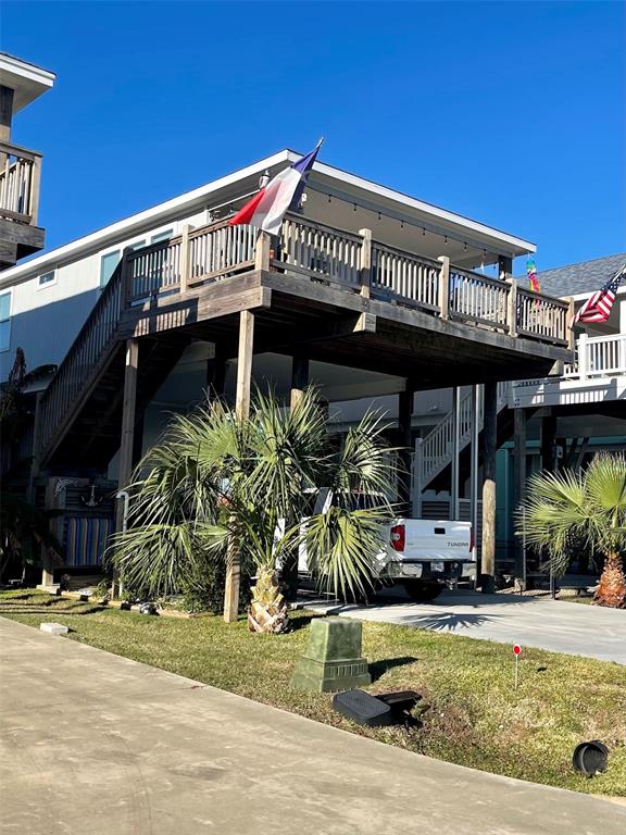 a view of a house with a patio