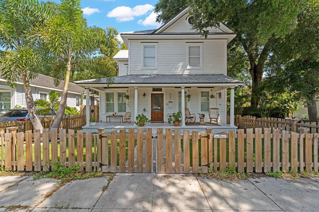 front view of a house