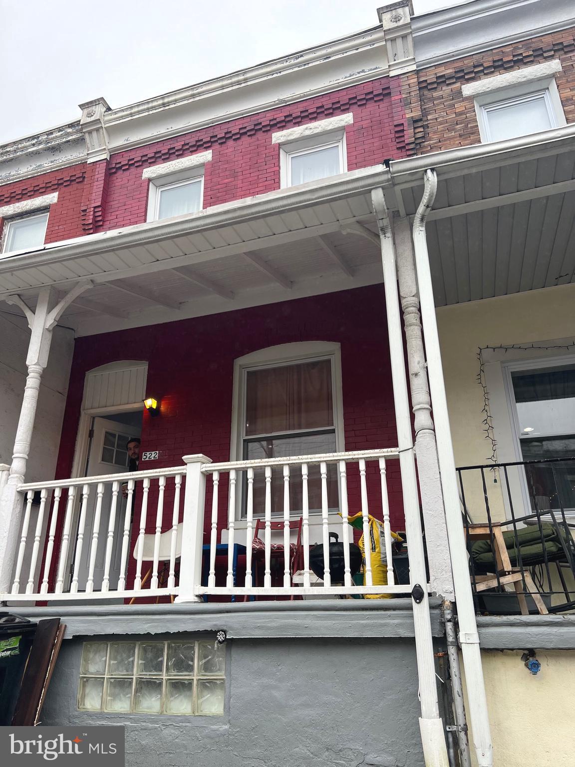 a view of a balcony