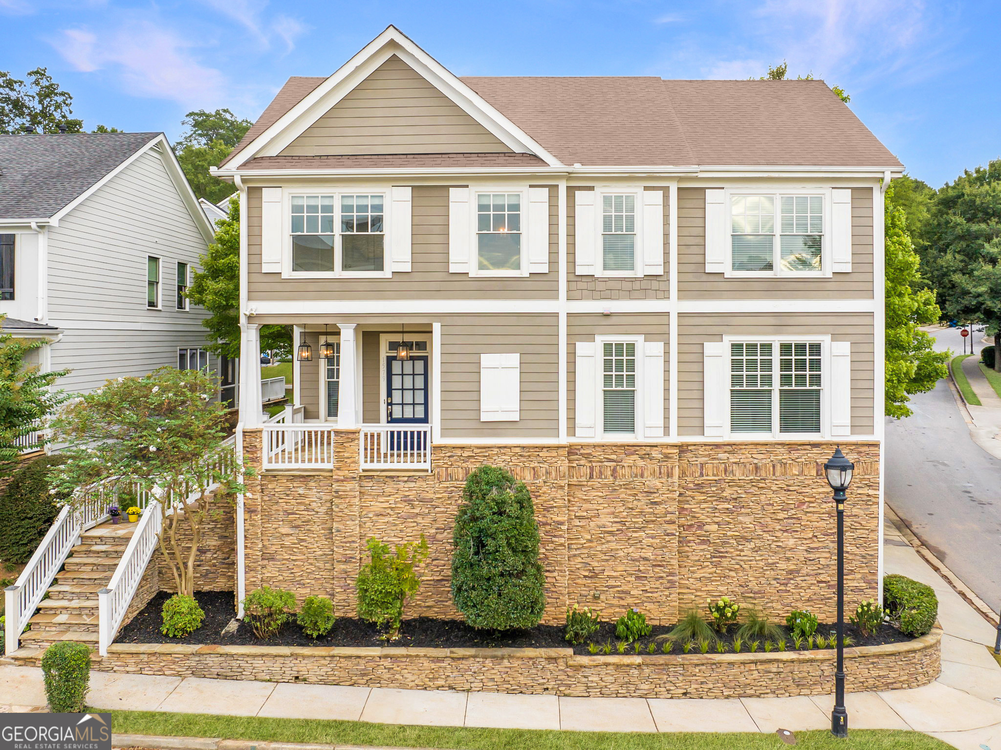 front view of a house