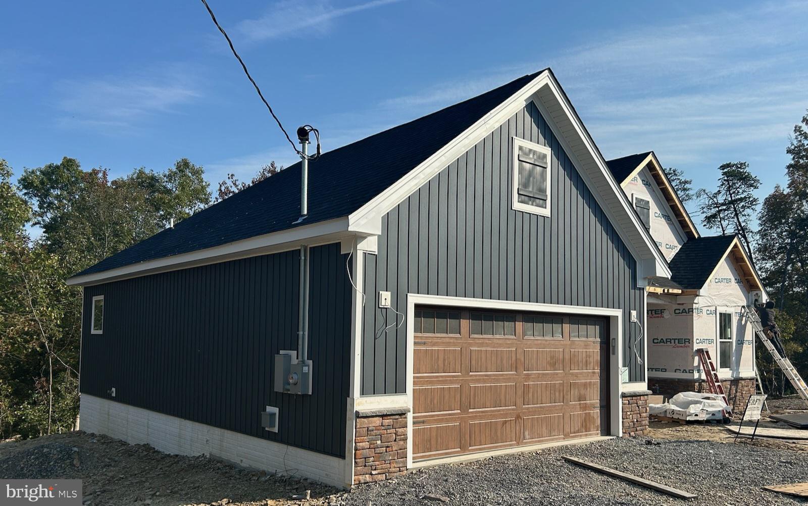 a view of garage