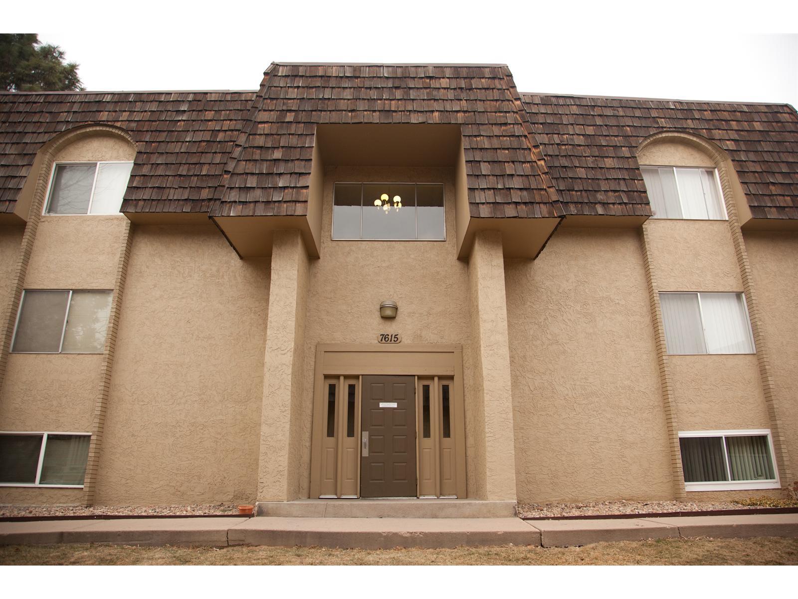 a view of front door of house