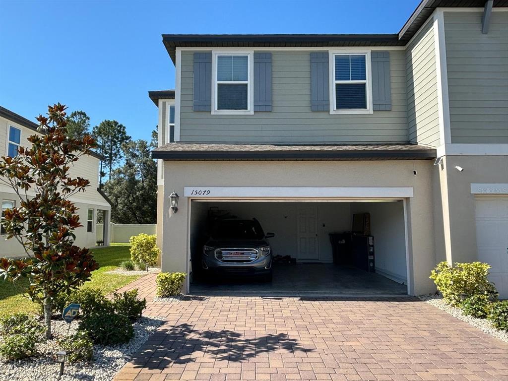 a view of a car garage