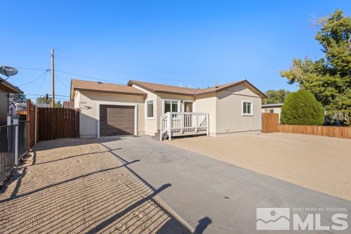 a view of house and outdoor space