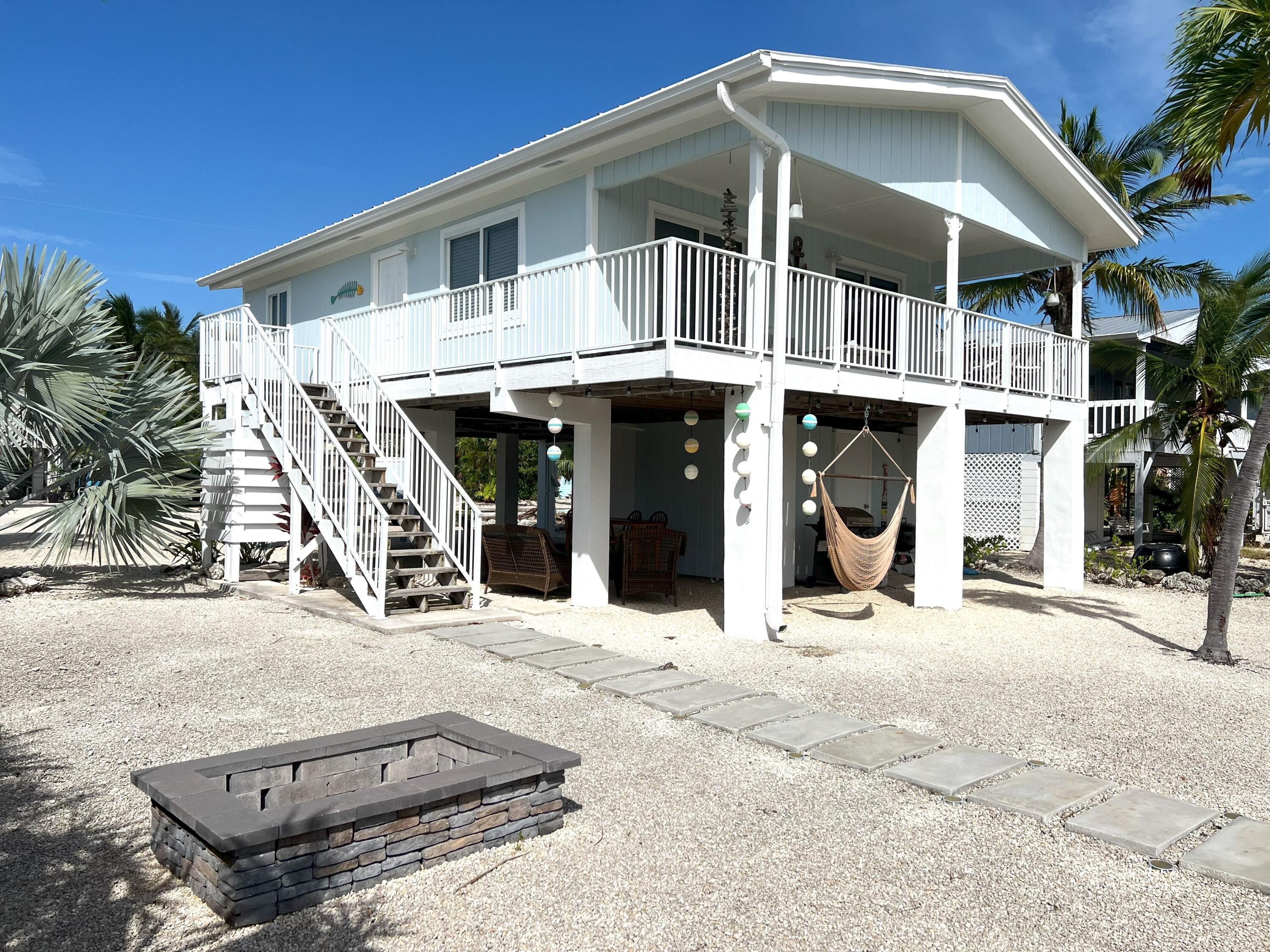 a view of a house with a patio