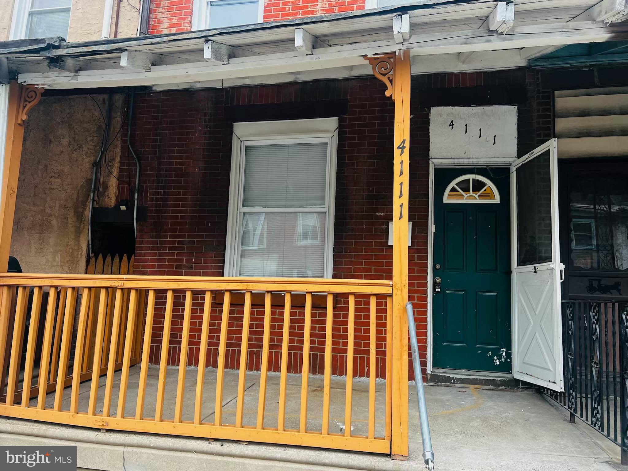 a view of a house with a door