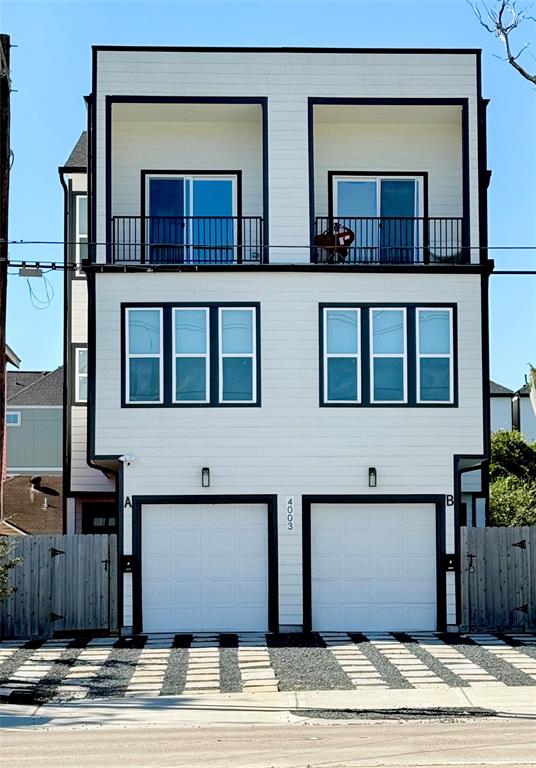 a view of a house with a staircase