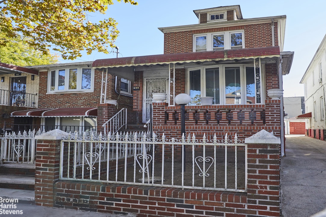 front view of a house with a porch