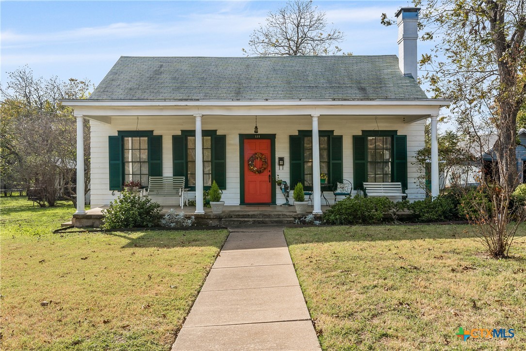 front view of a house