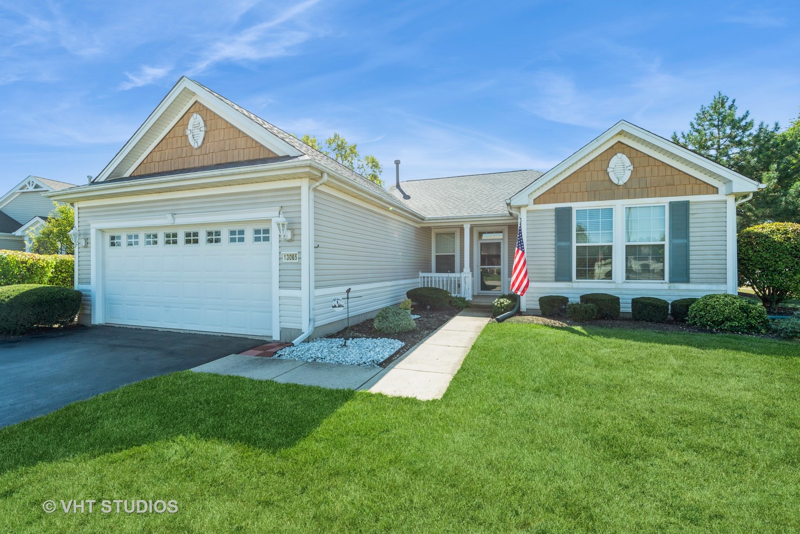 a view of outdoor space yard and front view of a house