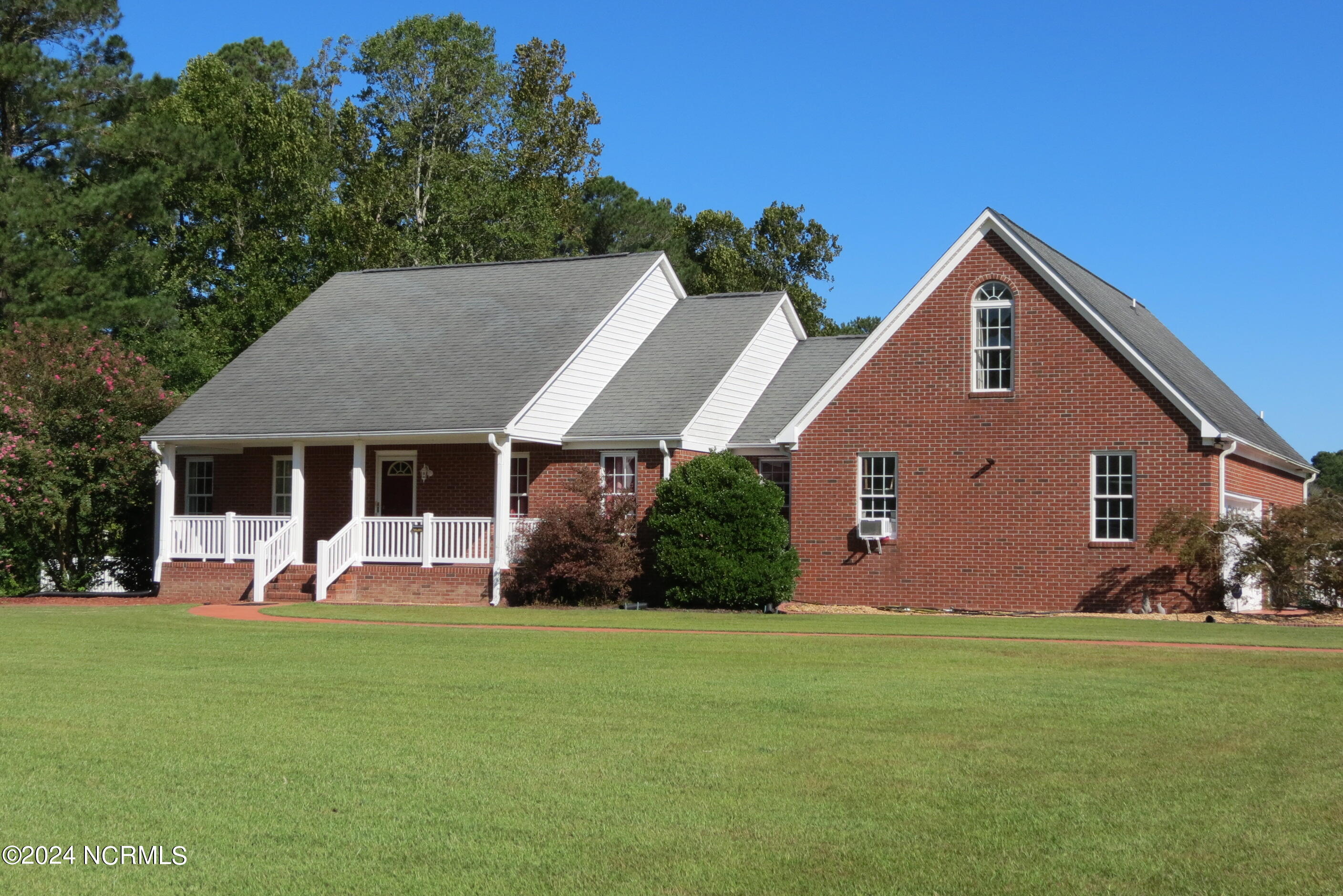 Front of residence