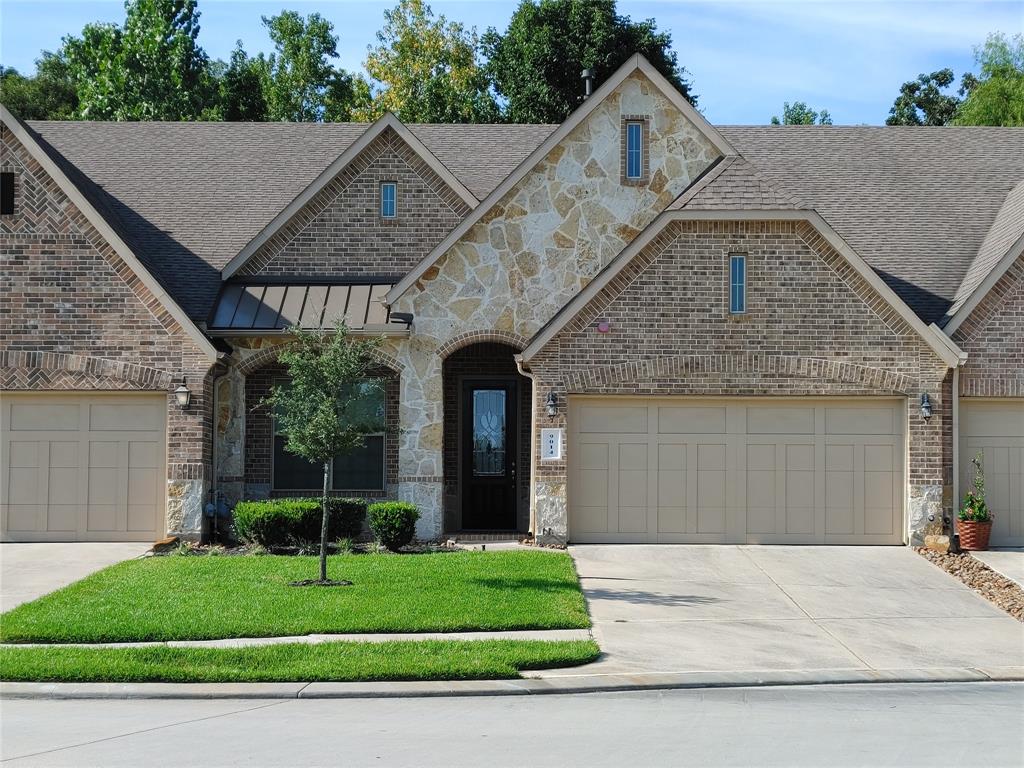 a aerial view of a house