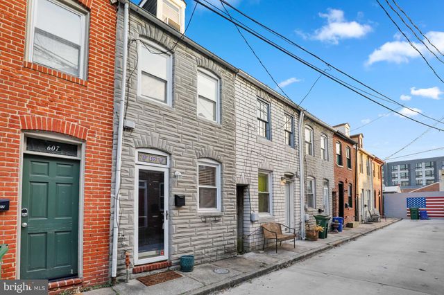 $1,575 | 609 South Chapel Street | Fells Point