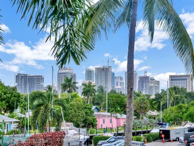 City Skyline and Canal View