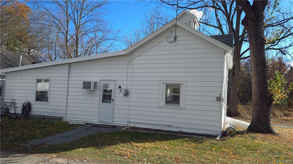 Front of cottage