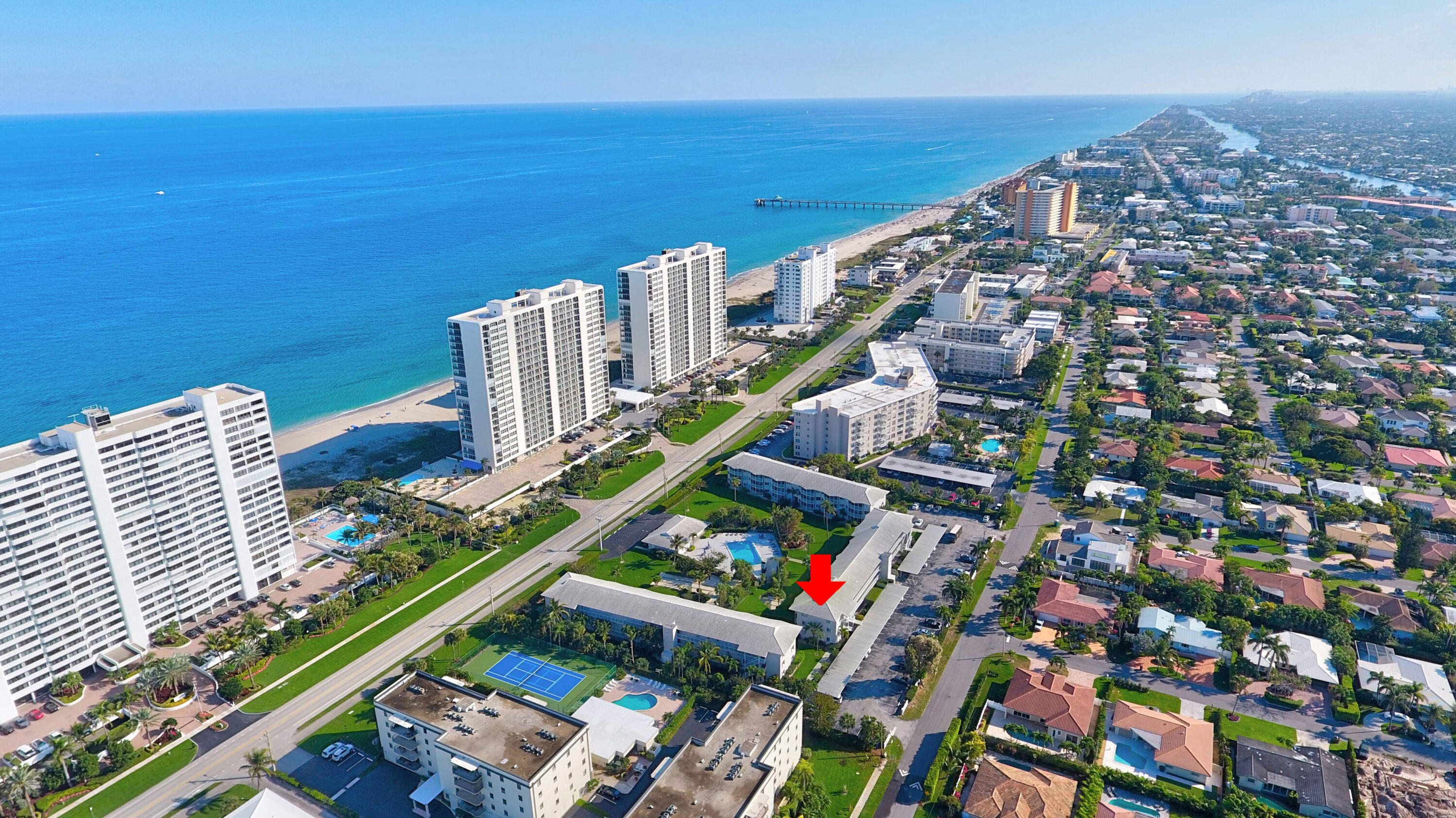 Aerial View of Boca Raton Harbour