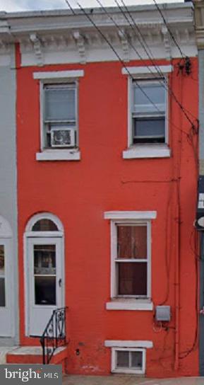 a house with a door and a window