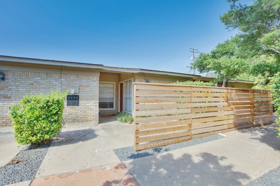 a view of a house with a garage