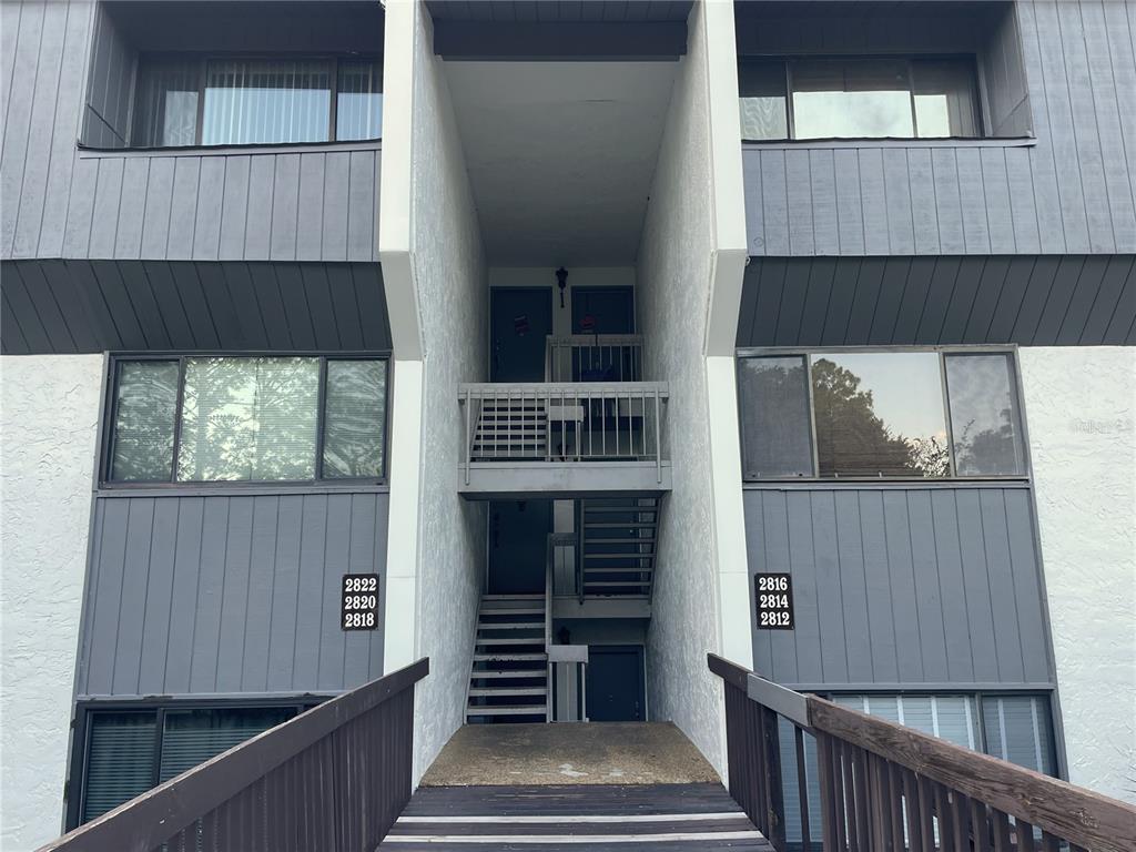 a view of outdoor space and deck