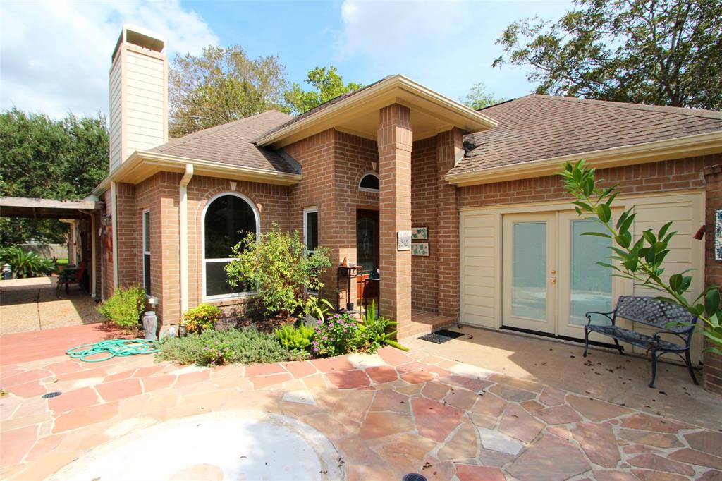 a front view of a house with porch